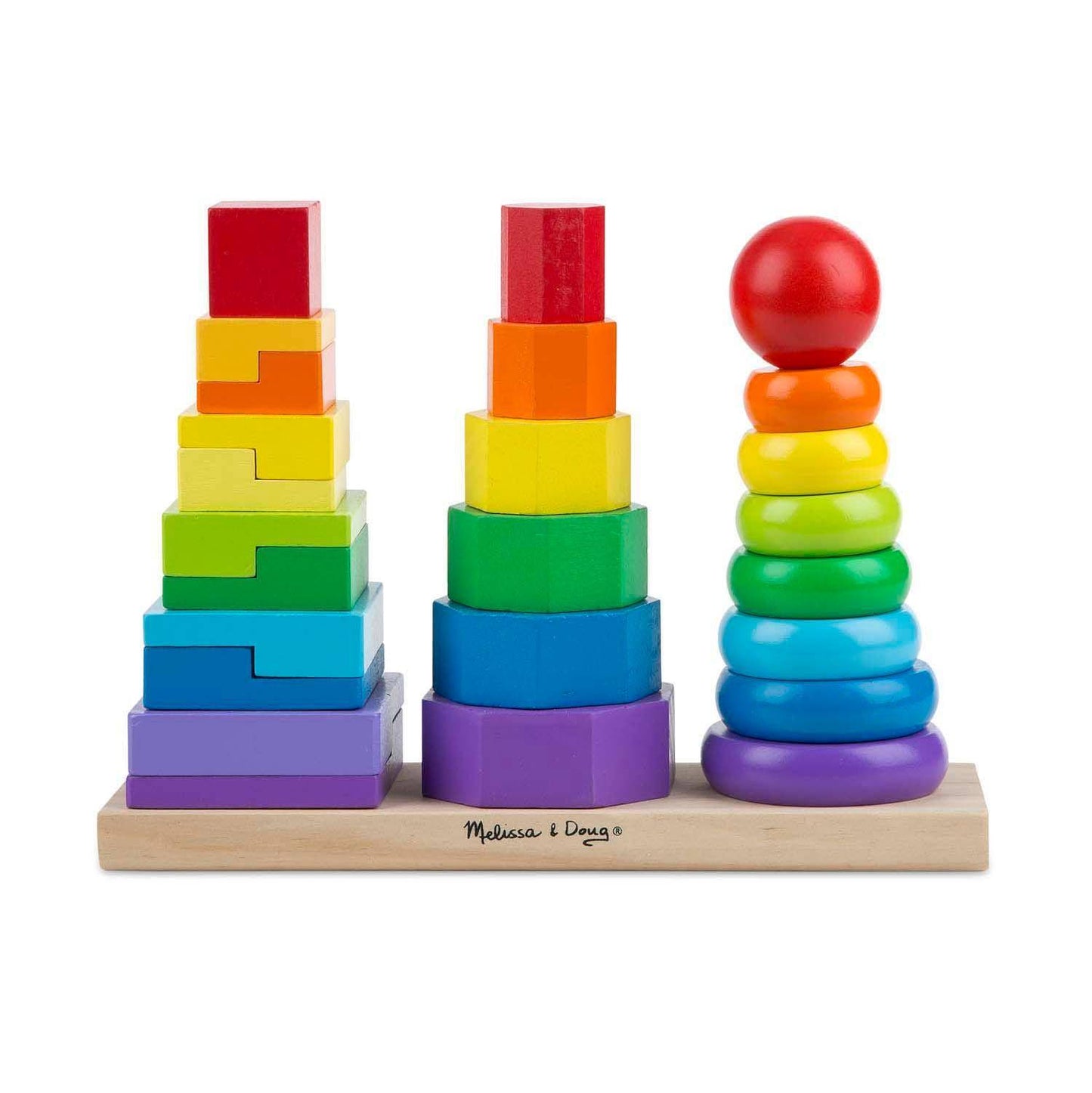 Rainbow Three Column Tower