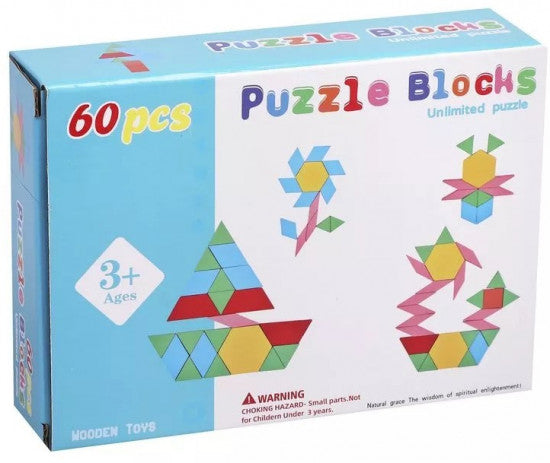 Puzzle Blocks 60 Pcs