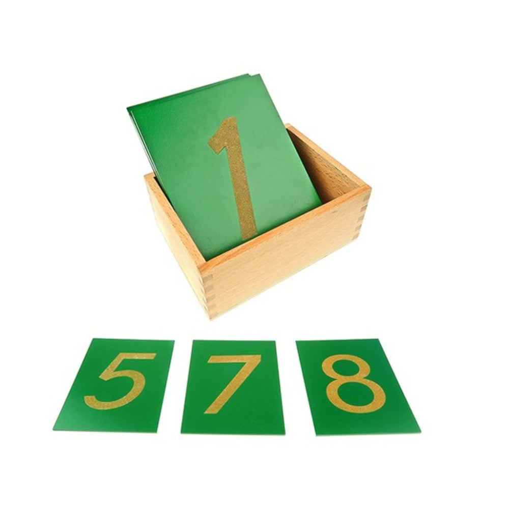 Sand Paper Number (0 to 9)